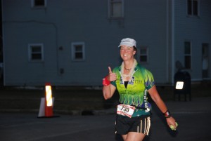 yup, finishing during the night, but still finishing (Ironman Louisville)